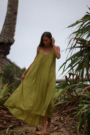 Tina Maxi Dress - Fern