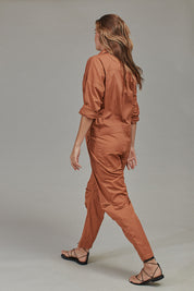 Halifax Jumpsuit - Tobacco