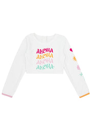 Aloha Crop Rashguard