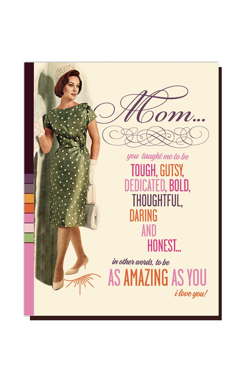 Amazing Mom Greeting Card