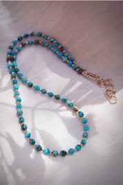 Beaded Turquoise Necklace