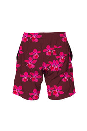 Men's Everywear Short - Black Sundays, Pink Orchid