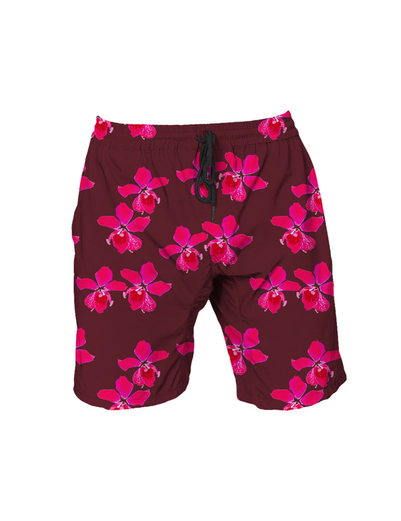 Men's Everywear Short - Black Sundays, Pink Orchid