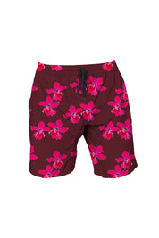 Men's Everywear Short - Black Sundays, Pink Orchid