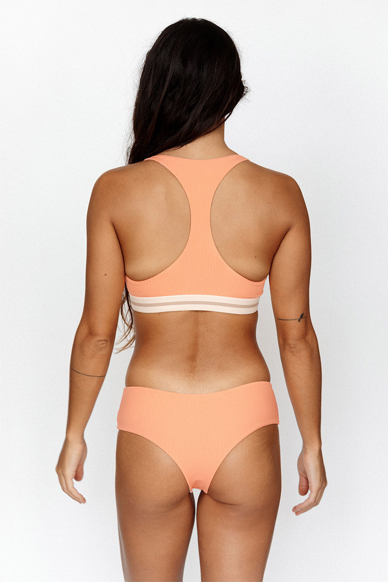 Active Bottom - Cantaloupe Ribbed