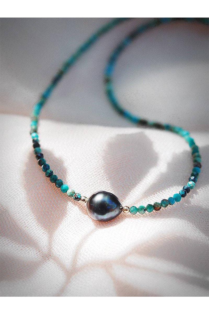 Dainty Turquoise Necklace