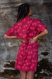 Dylan Dress - Pink Orchid, Black Sundays