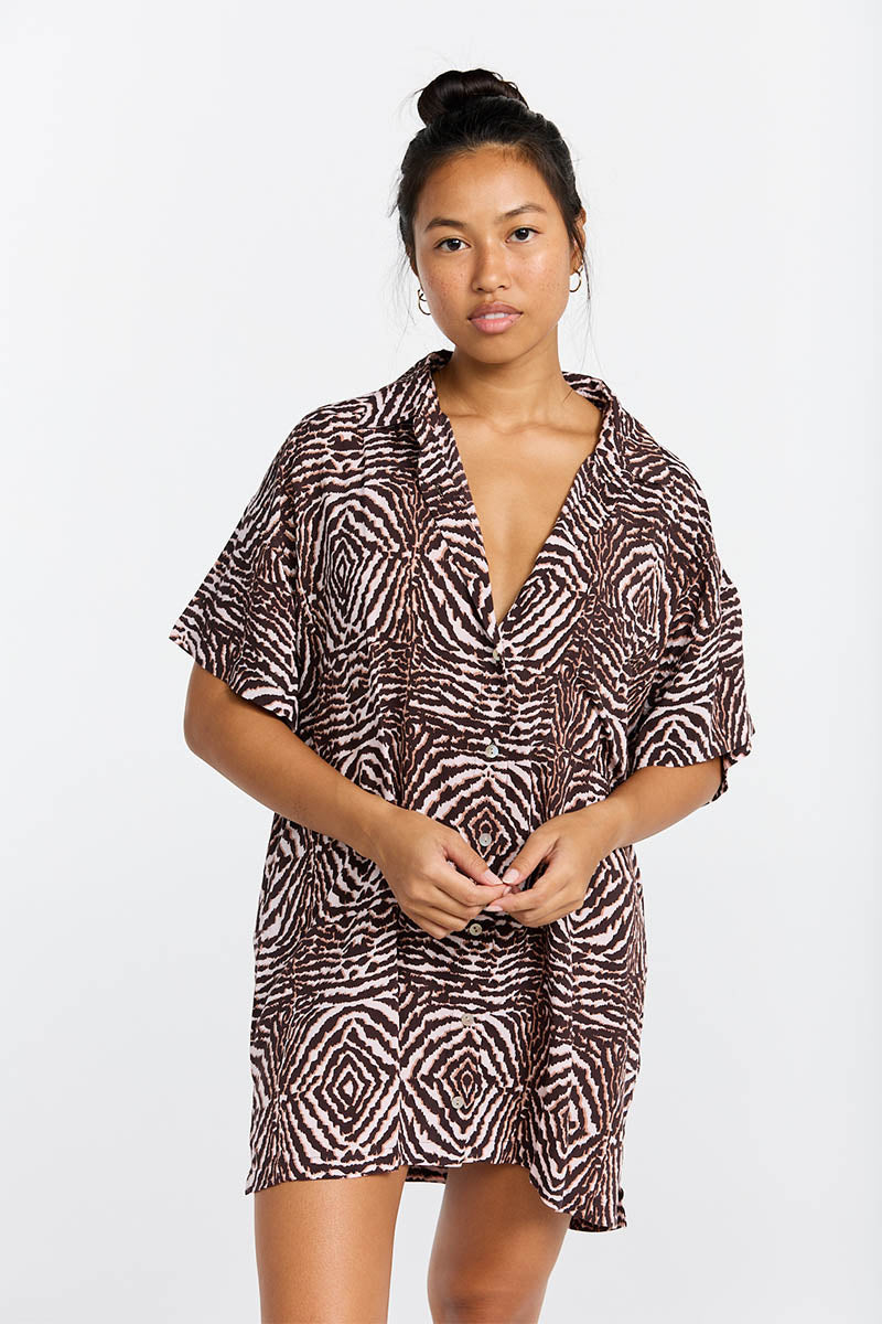 Aloha Shirt Dress