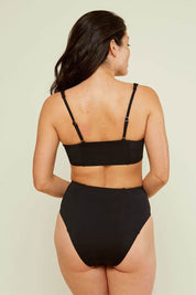 Andie Swim High Cheeky Bottom (Black)