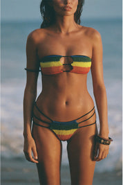 Mai Bandeau Top - Rainbow