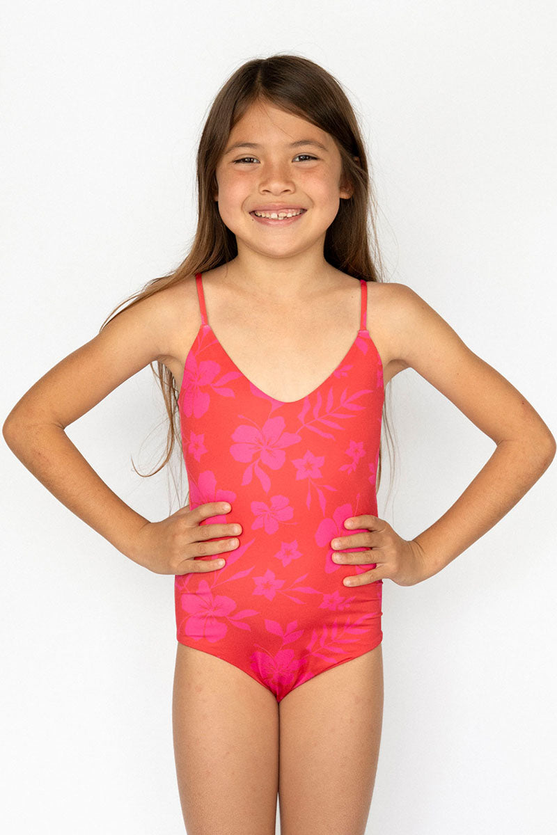 MAI Littles Everyday Bodysuit (Pink Sundays, Bluestone Orchid)