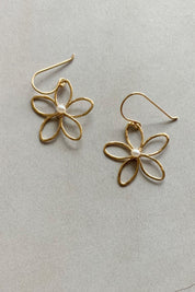 Melia Flower Drop Earrings