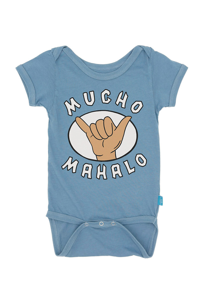 Mucho Mahalo Onesie - Indigo