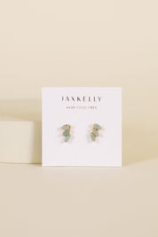 Offset Trio - Amazonite Earring