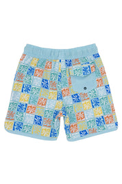 Palm Check Boardshort