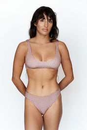 Bonita Top - Cantaloupe Ribbed