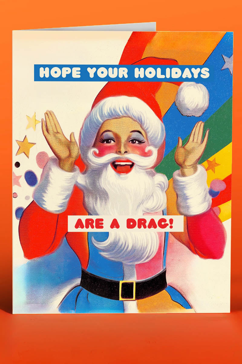 Drag Christmas Card