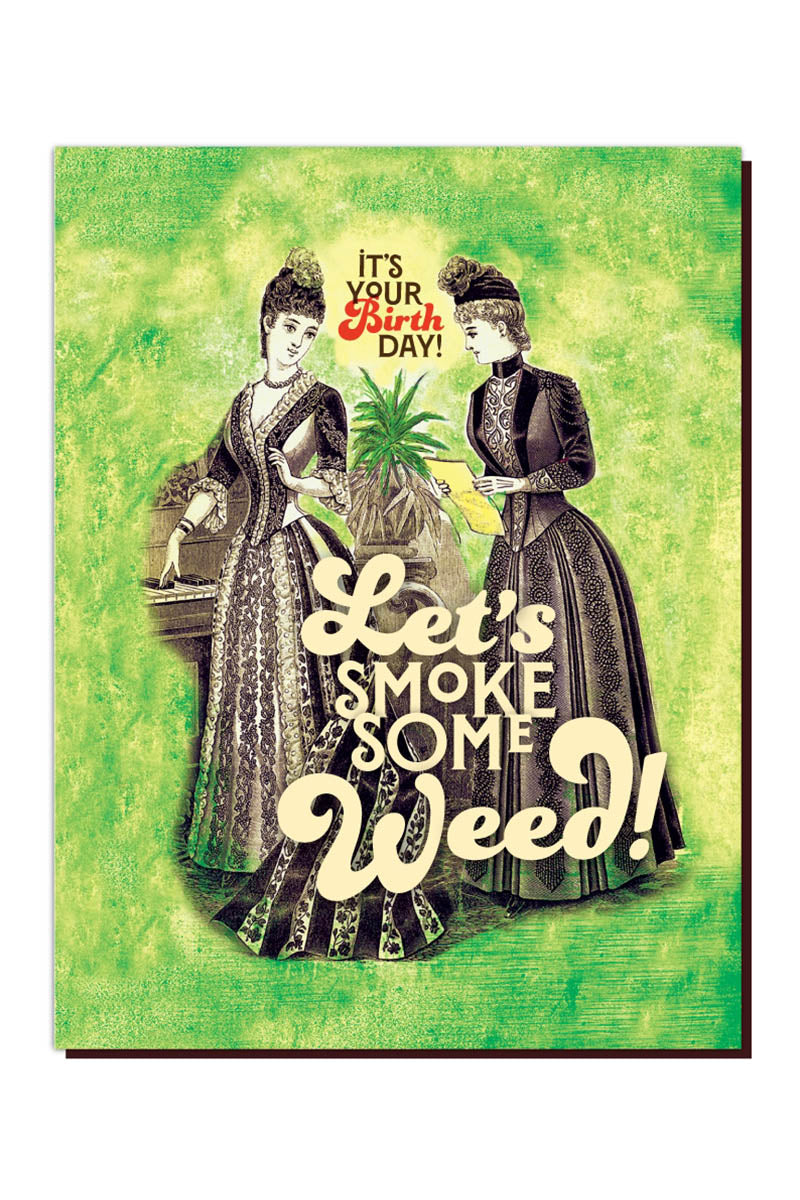 Weed Ladies Card