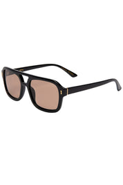 Royal Sunglasses - Black/Brown Pol