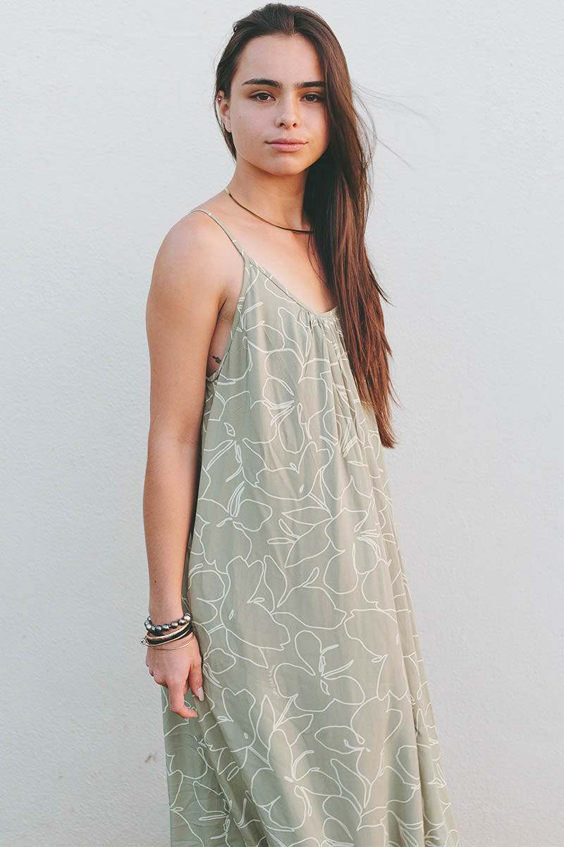 Tina Dress - Sage Ginger, Mint Ginger