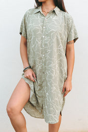 Kahea Dress - Mint Ginger, Sage Ginger