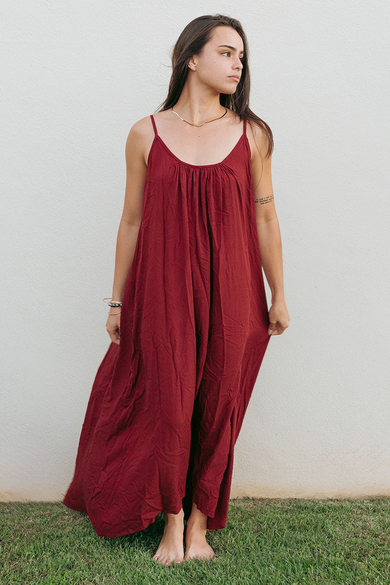 Tina Dress - Merlot